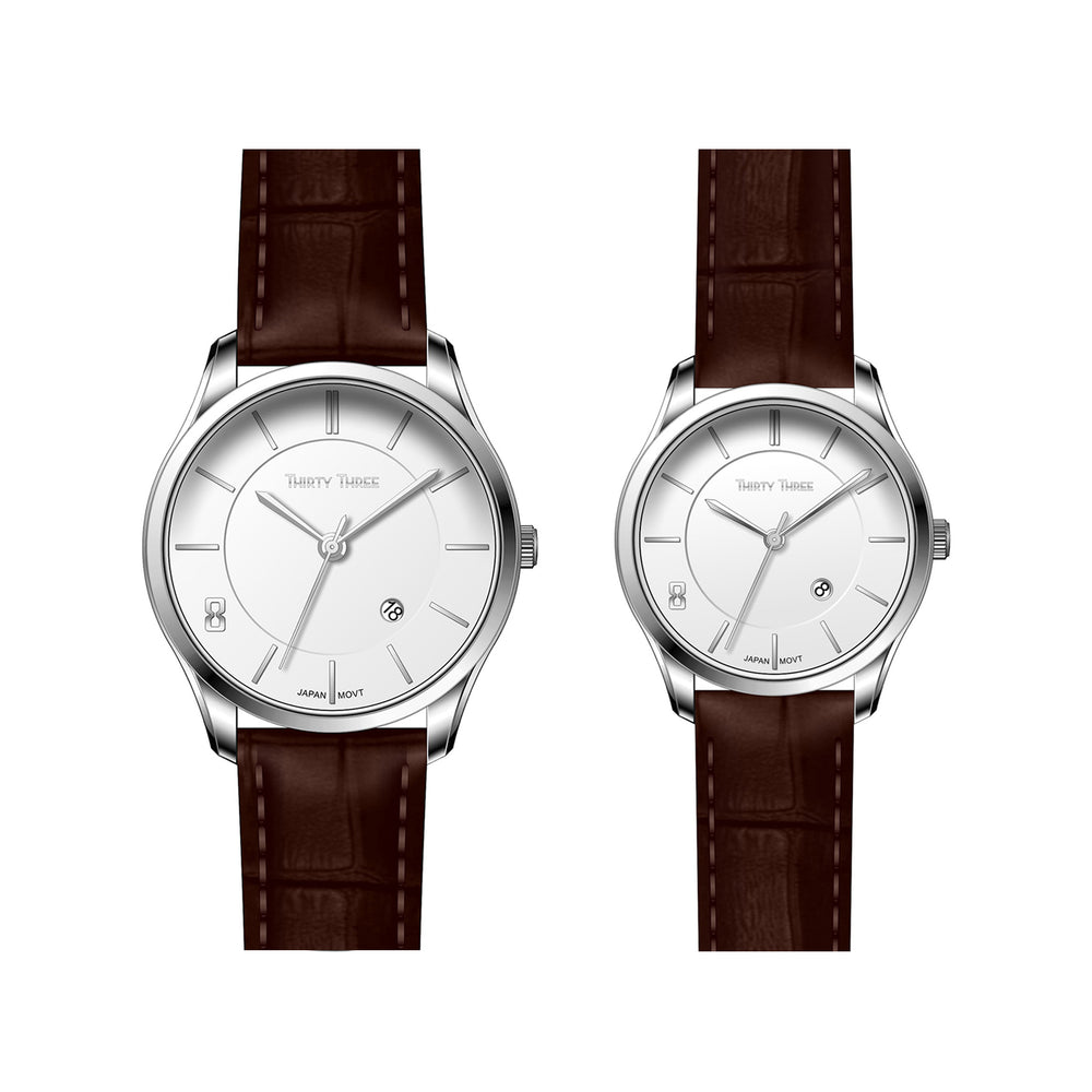 Couple watch- Free Watch Box - TH2006L-S01-L05 / TH2006L-S01-L05